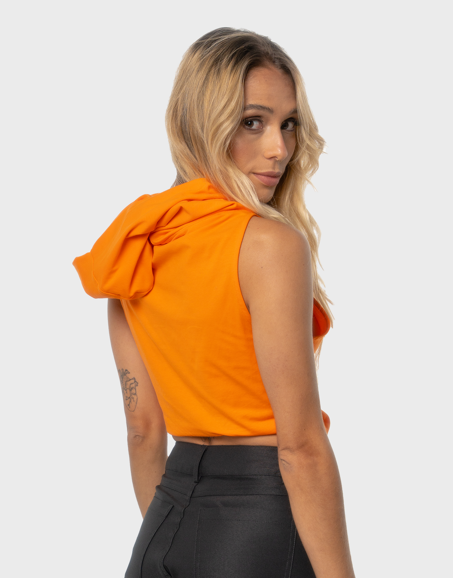 Blusa multifuncional - Naranja
