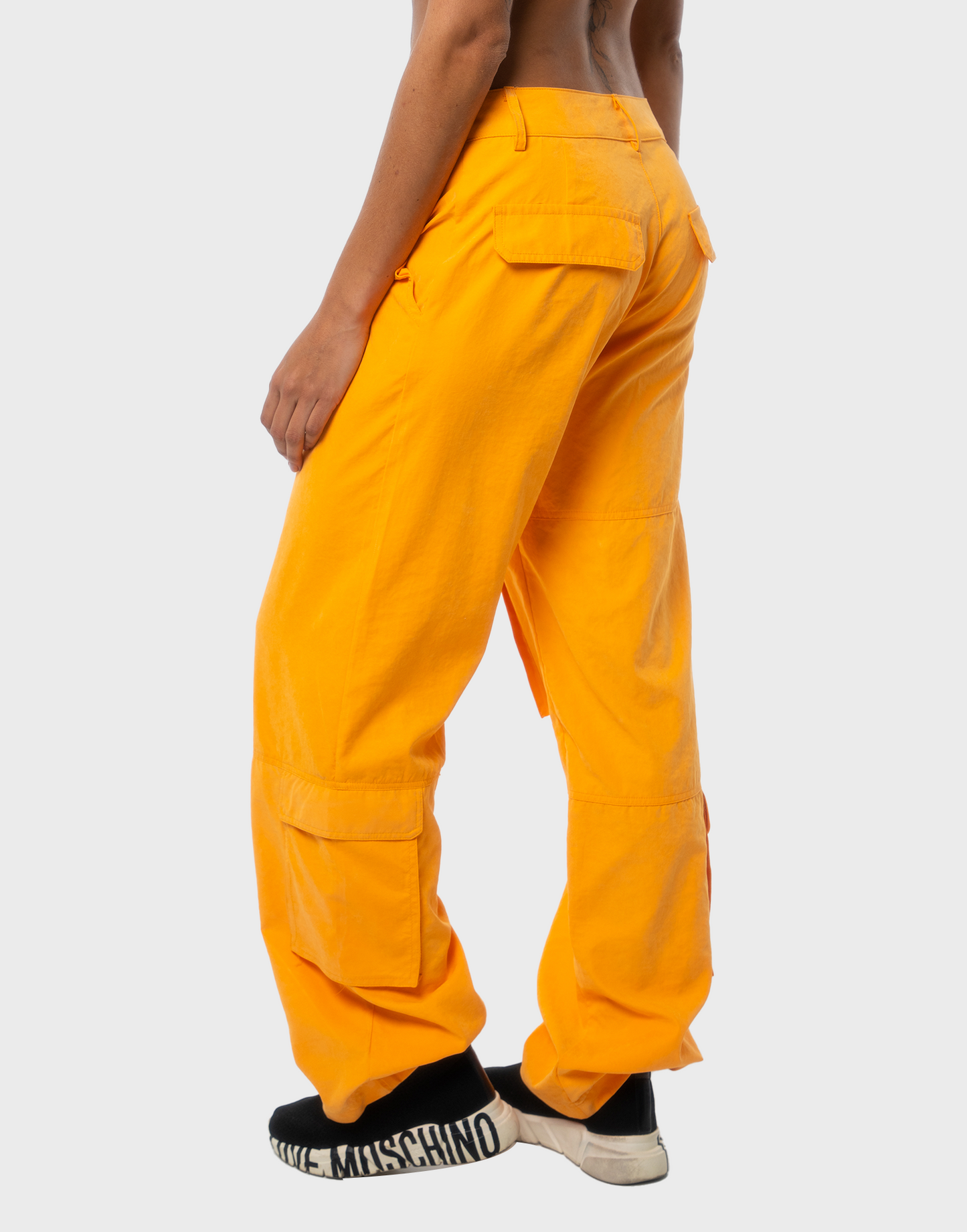 Pantalón cargo - Naranja